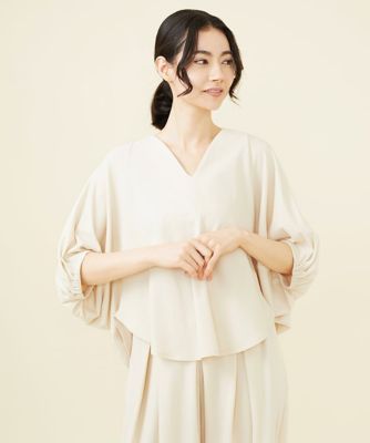 ＜Sybilla (Women)＞【ＰＬＡＹＡ】オフボディジャージーカットソー