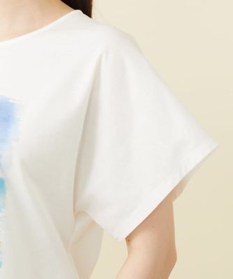 【ＰＬＡＹＡ】ビーチサイドプリントＴシャツ