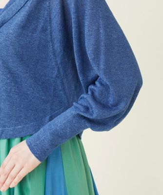 フード付きショートボレロ