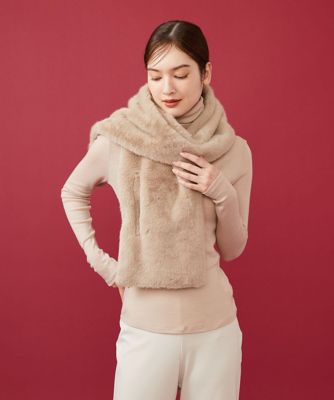 フェイクファーロングストール | Sybilla (Women)/シビラ | 三越