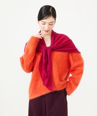 カシミヤ三角ストール | Sybilla (Women)/シビラ | 三越伊勢丹