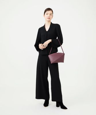 【極美品】シビラ ハンドバッグ 肩掛け 袋付き 黒 チャーム カウレザーフォルムバッグ | Sybilla (Women)/シビラ | 三越伊勢丹