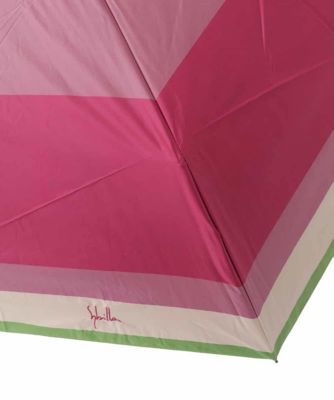 新品シビラ★Sybilla★シビラピンクのパラソル★晴雨兼用1級UV99%カット 晴雨兼用】マルチカラー折りたたみパラソル | Sybilla (Women
