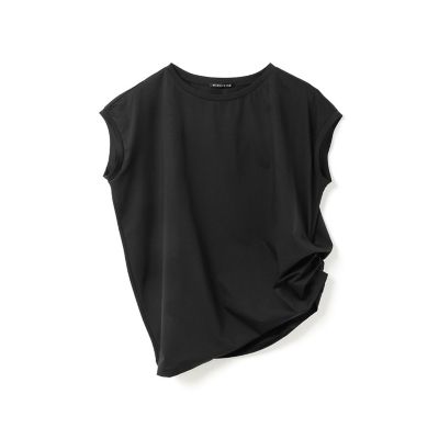 ｍｉｚｕｉｒｏ　ｉｎｄ　フレンチスリーブサイドアッププルオーバー