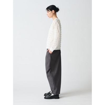 ｍｉｚｕｉｒｏ　ｉｎｄ　シアーパターンロングＴシャツ