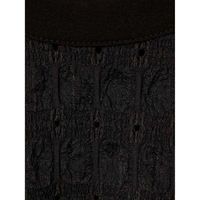 ｍｉｚｕｉｒｏ　ｉｎｄ　シアーパターンロングＴシャツ