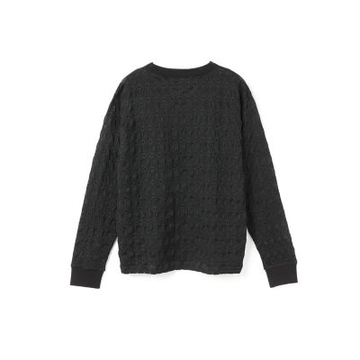 ｍｉｚｕｉｒｏ　ｉｎｄ　シアーパターンロングＴシャツ