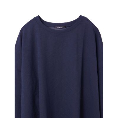 ｍｉｚｕｉｒｏ　ｉｎｄ　ワッシャーボイルクルーネックワイドプルオーバー
