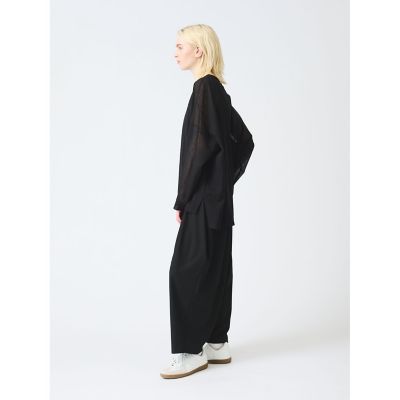 ｍｉｚｕｉｒｏ　ｉｎｄ　ワッシャーボイルクルーネックワイドプルオーバー