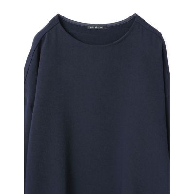 mizuiro ind ジョーゼットボートネックコクーンプルオーバー