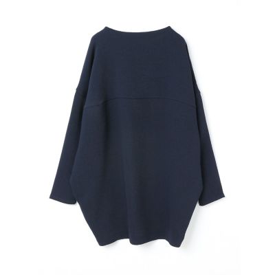 mizuiro ind ジョーゼットボートネックコクーンプルオーバー