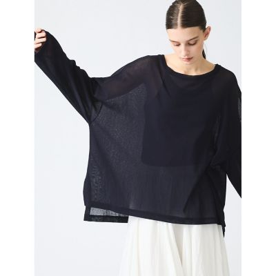 ｍｉｚｕｉｒｏ　ｉｎｄ　メッシュロングスリーブワイドＴ