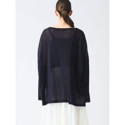 ｍｉｚｕｉｒｏ　ｉｎｄ　メッシュロングスリーブワイドＴ