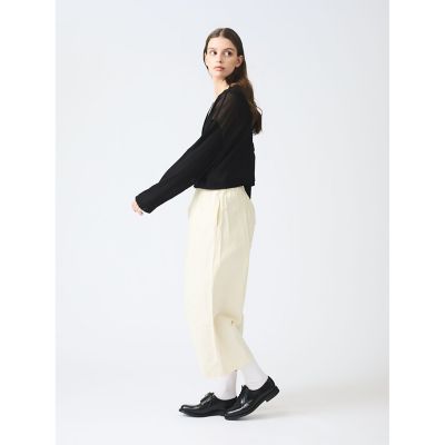 ｍｉｚｕｉｒｏ　ｉｎｄ　メッシュＶネックショートカーディガン