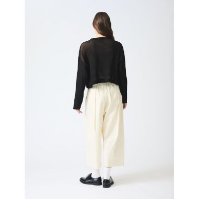ｍｉｚｕｉｒｏ　ｉｎｄ　メッシュＶネックショートカーディガン