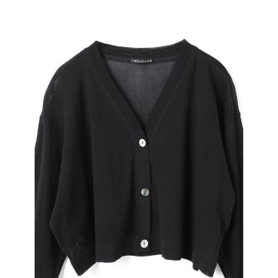 ｍｉｚｕｉｒｏ　ｉｎｄ　メッシュＶネックショートカーディガン