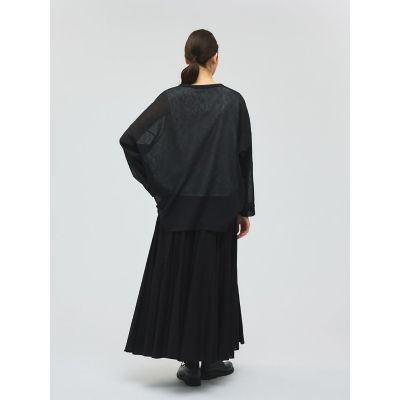 mizuiro ind ワッシャーボイルワイドプルオーバー | mizuiro