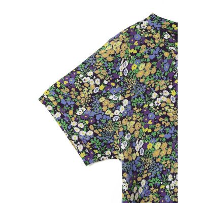 mizuiro ind フラワープリントTシャツ | mizuiro ind