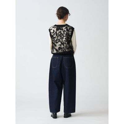 ｍｉｚｕｉｒｏ　ｉｎｄ　クロシェットネット刺繍ベスト