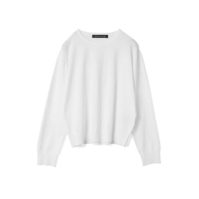 mizuiro ind クルーネックロングスリーブプルオーバー