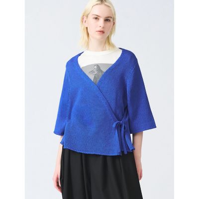 mizuiro ind (Women)/ミズイロインド mizuiro ind テープヤーンラップカーディガン
