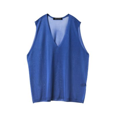 mizuiro ind シアー深Vネックベスト | mizuiro ind (Women