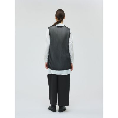 mizuiro ind シアー深Vネックベスト | mizuiro ind (Women