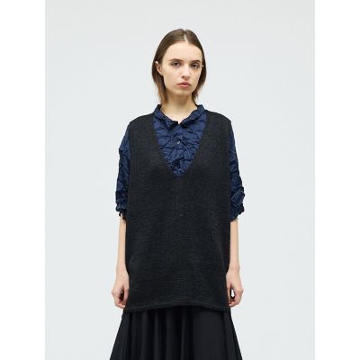 mizuiro ind ワイドVネックベスト | mizuiro ind (Women