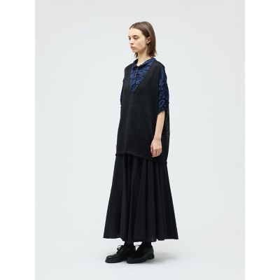 mizuiro ind ワイドVネックベスト | mizuiro ind (Women