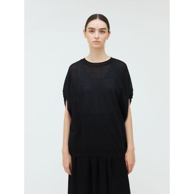 ＜mizuiro ind (Women)＞ｍｉｚｕｉｒｏ　ｉｎｄ　ワイドコクーンシアーベスト