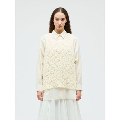 ＜mizuiro ind (Women)＞ｍｉｚｕｉｒｏ　ｉｎｄ　パターンベスト