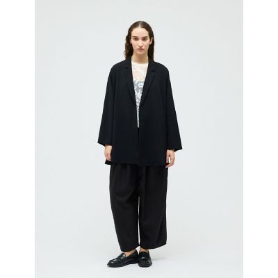 mizuiro ind メッシュ刺繍ショートベスト | mizuiro ind