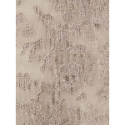 mizuiro ind メッシュ刺繍クルーカーディガン | mizuiro ind