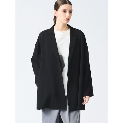 ＜mizuiro ind (Women)＞ｍｉｚｕｉｒｏ　ｉｎｄ　テーラードシャツジャケット