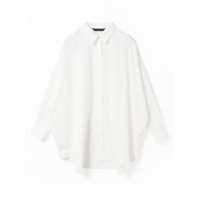 ｍｉｚｕｉｒｏ　ｉｎｄ　コットンブロードワイドシャツ