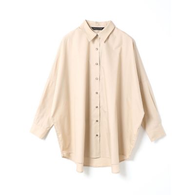 ｍｉｚｕｉｒｏ　ｉｎｄ　コットンブロードワイドシャツ