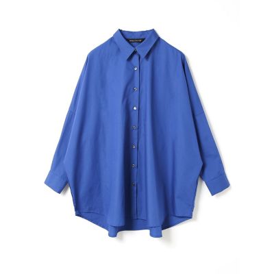 ｍｉｚｕｉｒｏ　ｉｎｄ　コットンブロードワイドシャツ