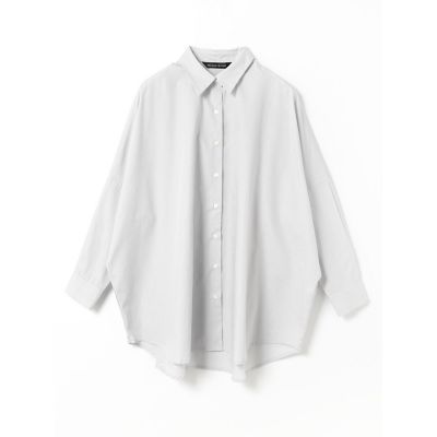 ｍｉｚｕｉｒｏ　ｉｎｄ　コットンブロードワイドシャツ