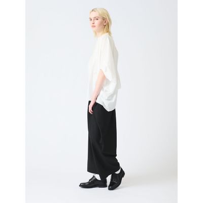 ｍｉｚｕｉｒｏ　ｉｎｄ　スタンドカラーコクーンシャツ