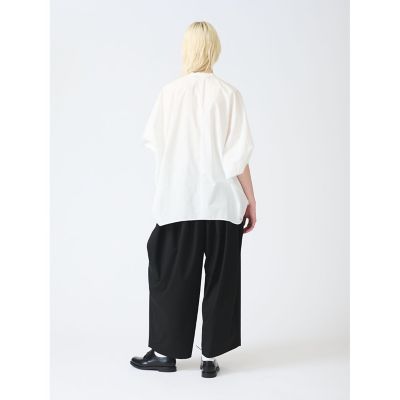 ｍｉｚｕｉｒｏ　ｉｎｄ　スタンドカラーコクーンシャツ