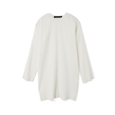 ｍｉｚｕｉｒｏ　ｉｎｄ　コットンクレープチュニックプルオーバー