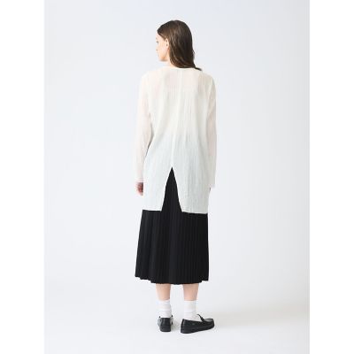 ｍｉｚｕｉｒｏ　ｉｎｄ　コットンクレープチュニックプルオーバー