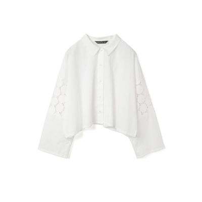 ｍｉｚｕｉｒｏ　ｉｎｄ　レースミックスボックスシャツ
