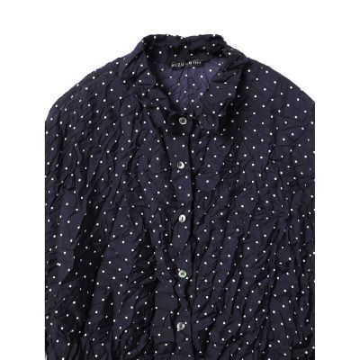 ｍｉｚｕｉｒｏ　ｉｎｄ　ドットキャッチワッシャーシャツ