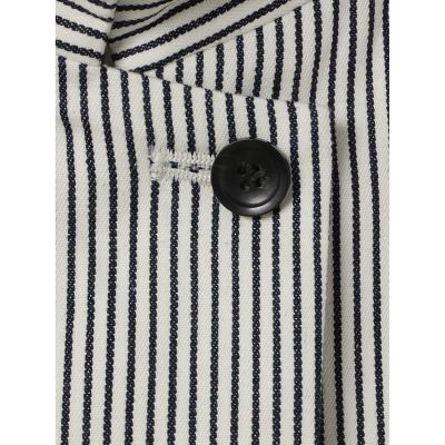 定価¥22,000 mizuiro ind ヒッコリーシャツジャケット セール】 mizuiro ind ヒッコリーシャツジャケット （テーラード