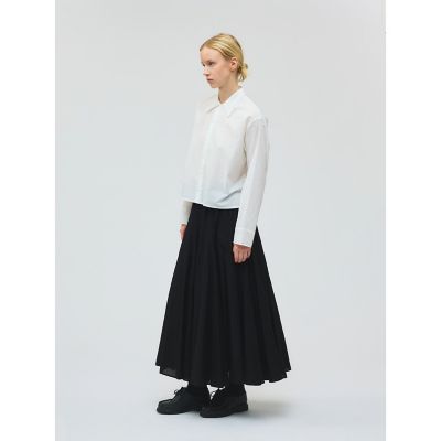mizuiro ind ピンタックカラーシャツ | mizuiro ind (Women