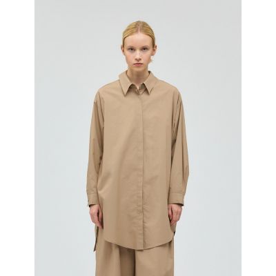 ＜mizuiro ind (Women)＞ｍｉｚｕｉｒｏ　ｉｎｄ　ボックスカットシャツ