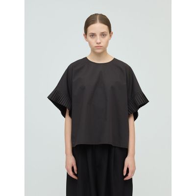 ＜mizuiro ind (Women)＞ｍｉｚｕｉｒｏ　ｉｎｄ　プリーツスリーブプルオーバー