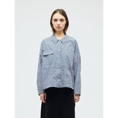 mizuiro ind (Women)/ミズイロインド ｍｉｚｕｉｒｏ　ｉｎｄ　ストライプカバーオール