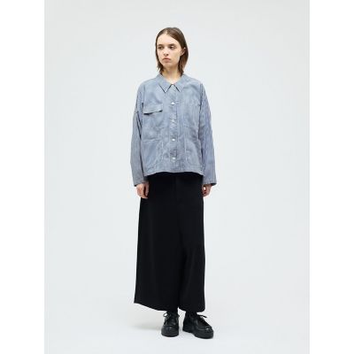 mizuiro ind ストライプカバーオール | mizuiro ind (Women
